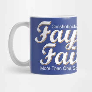 Fayette Faithful Blue Mug